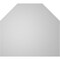 Ekena Millwork Octagonal Top Surface Mount PVC Gable Vent w/ 2"W x 2"P Brickmould Sill Frame, 18"W x 16"H GVPOT18X1603SN - alternate 4